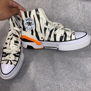 Converse Cpx70 Zebra Colorblocked Platform HighTop